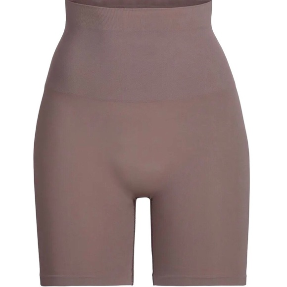 Skims Sculpting Mid Thigh Shorts Umber Size XXS XS Shapewear SH-MTS-0103 - Picture 1 of 8